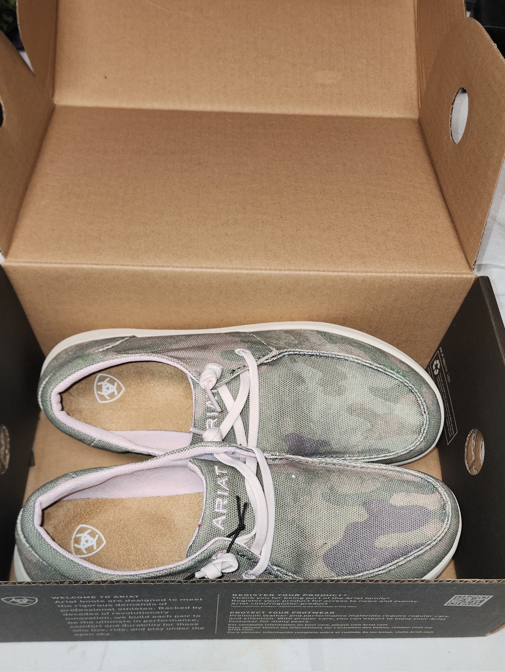 Ariat Camo Slip-On Sneakers